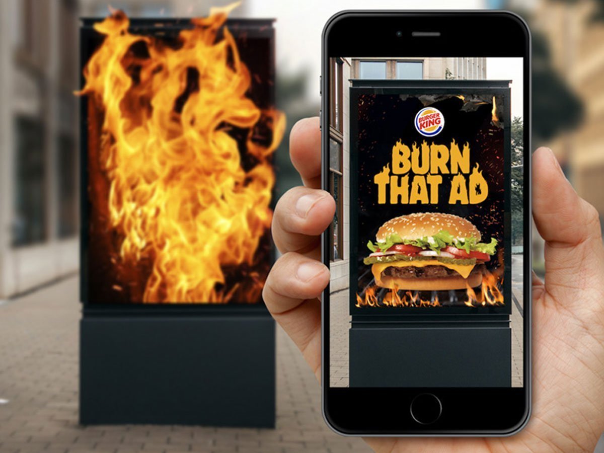 burn that ad burger king dooh